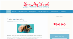 Desktop Screenshot of lovemyword.com